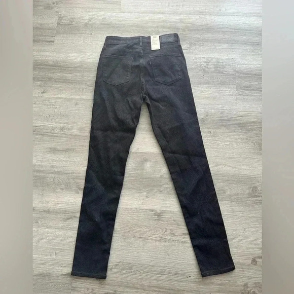 Levi’s shinny high rise skinny jeans stretch size 28 - Picture 4 of 7